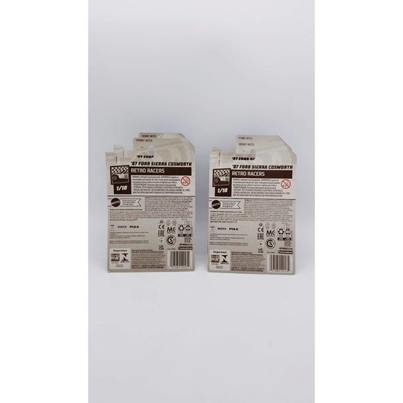 87 FORD SIERRA COSWORTH 2022 Hot Wheels Retro Racers Series blue lot of 4 - Picture 2 of 2